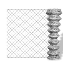 galvanized and pvc coated chain link fence